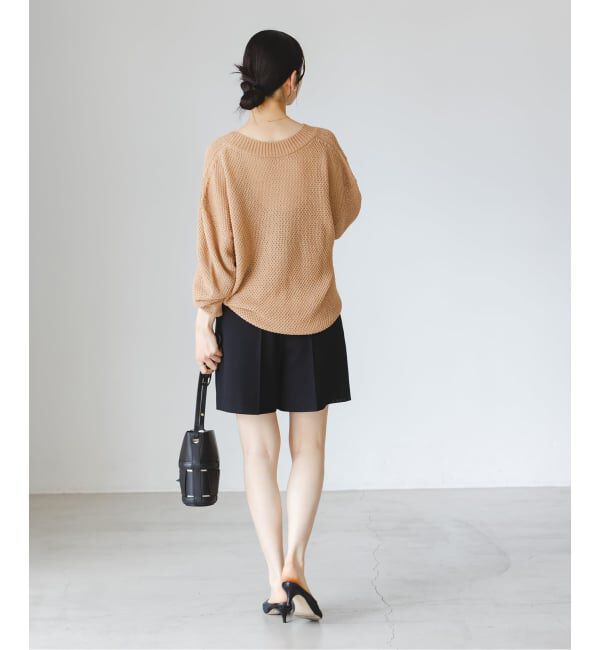 NOBLE「《セットアップ対応》ドンゴロスフレアショートパンツ」|その他|