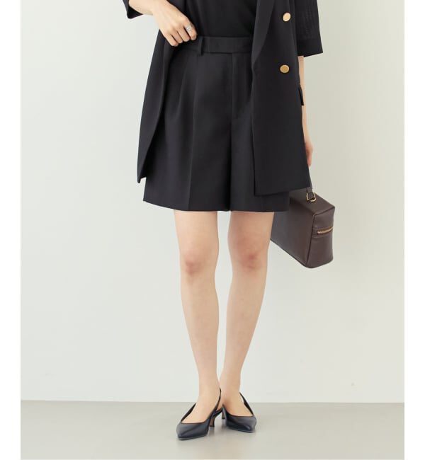 NOBLE「《セットアップ対応》ドンゴロスフレアショートパンツ」|その他|