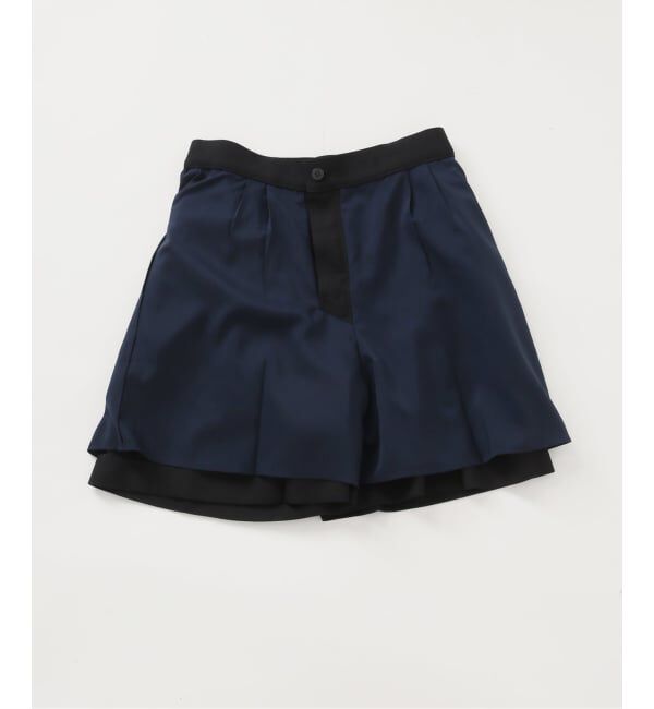 NOBLE「《セットアップ対応》ドンゴロスフレアショートパンツ」|その他|