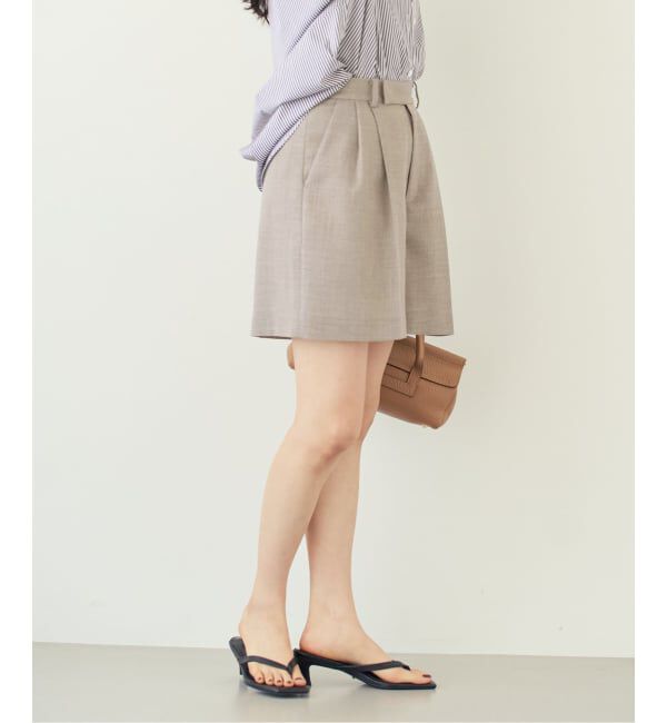NOBLE「《セットアップ対応》ドンゴロスフレアショートパンツ」|その他|