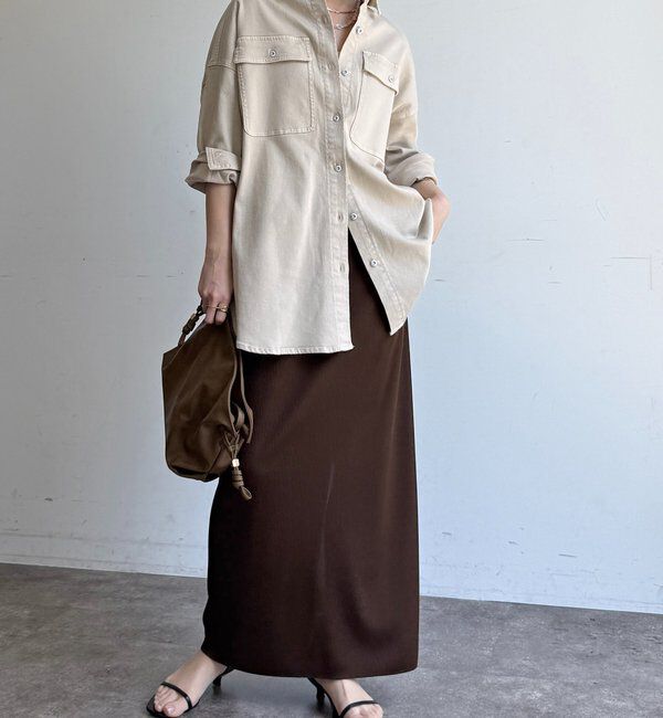  「【Healthy denim】Almond」|シャツ・ブラウス|