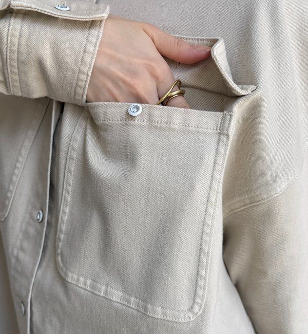  「【Healthy denim】Almond」|シャツ・ブラウス|