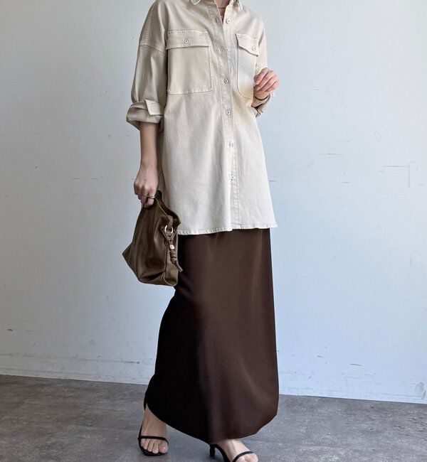  「【Healthy denim】Almond」|シャツ・ブラウス|