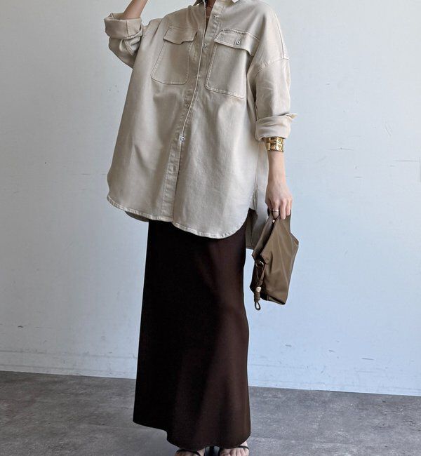  「【Healthy denim】Almond」|シャツ・ブラウス|