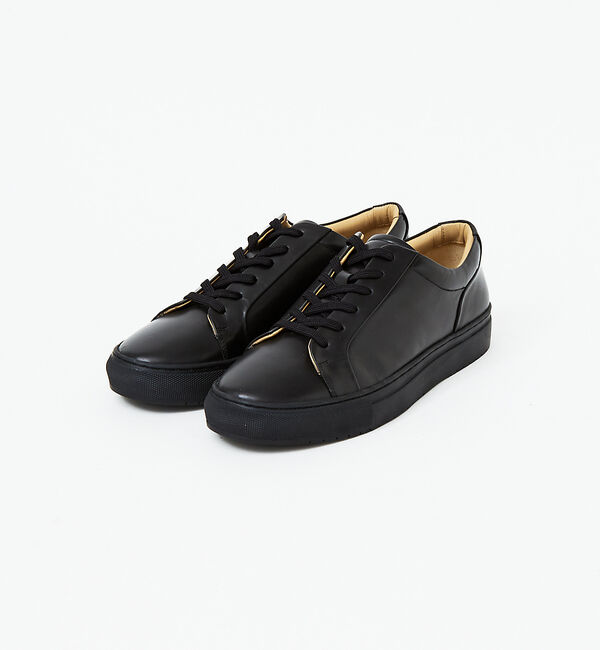 alfredoBANNISTER「【SHOO IN SHOE】究極のベーシック オールレザースニーカー」|スニーカー|