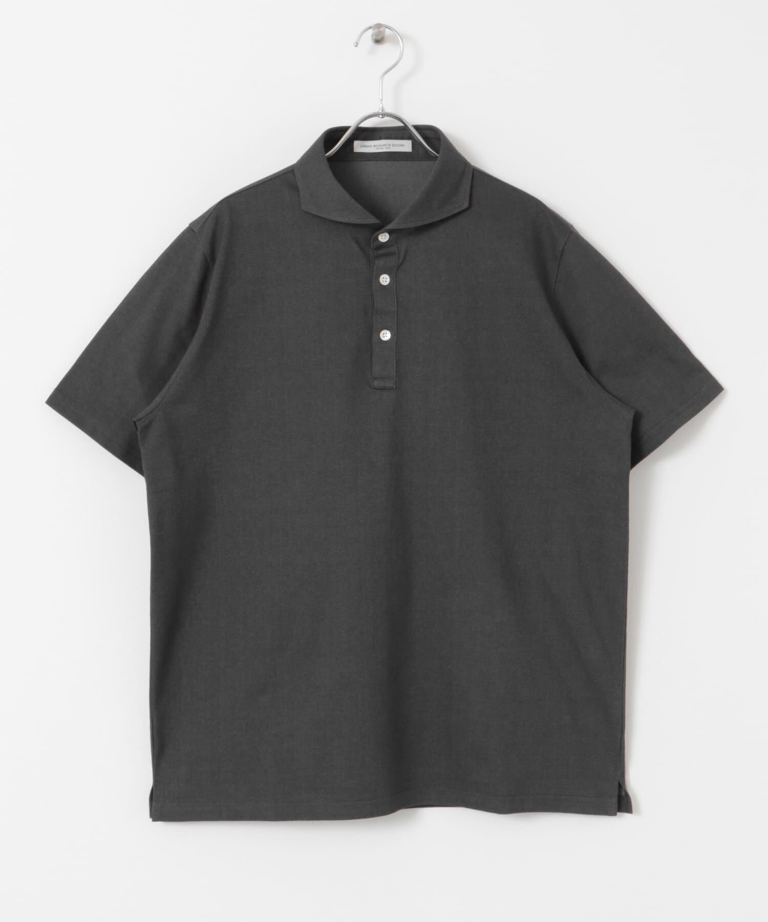 URBAN RESEARCH DOORS「『吸水速乾』LIFE STYLE TAILOR　カッタウェイ半袖プルオーバー」|シャツ・ブラウス|