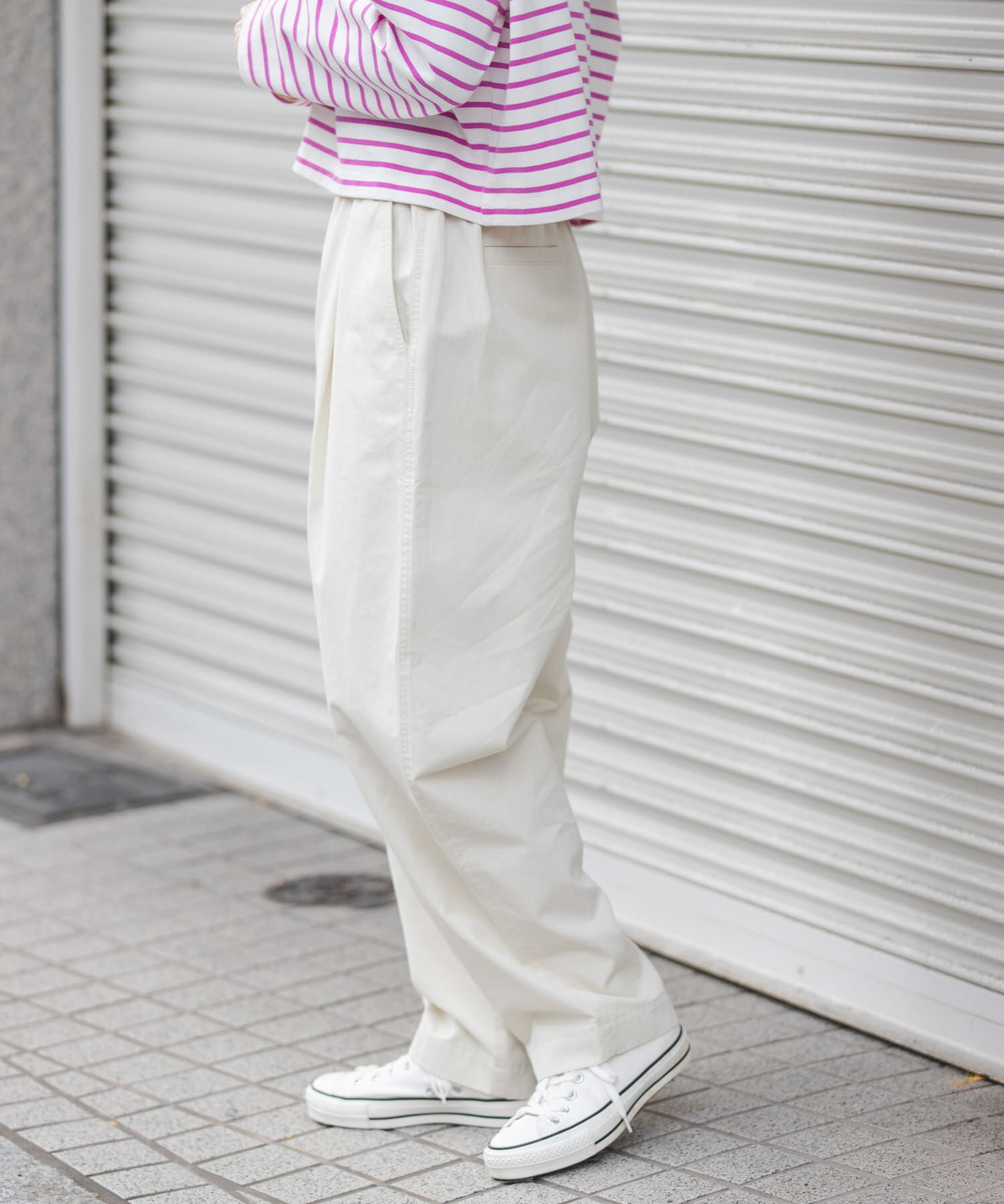 URBAN RESEARCH DOORS「FORK&SPOON　コットンツイルカーブパンツ」|その他|