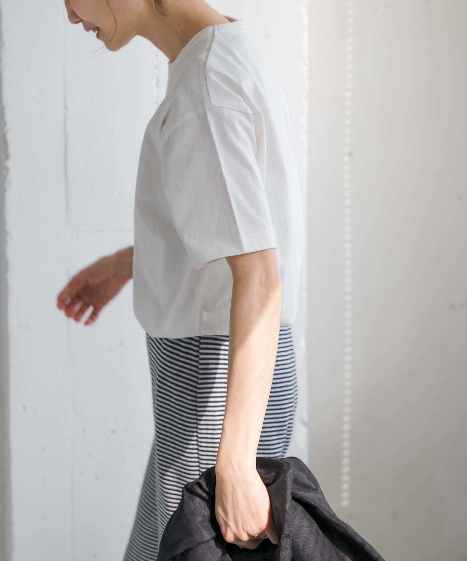 URBAN RESEARCH DOORS「『一部WEB限定カラー』FORK&SPOON　フロッキーロゴショートスリーブTシャツ」|Tシャツ・カットソー|
