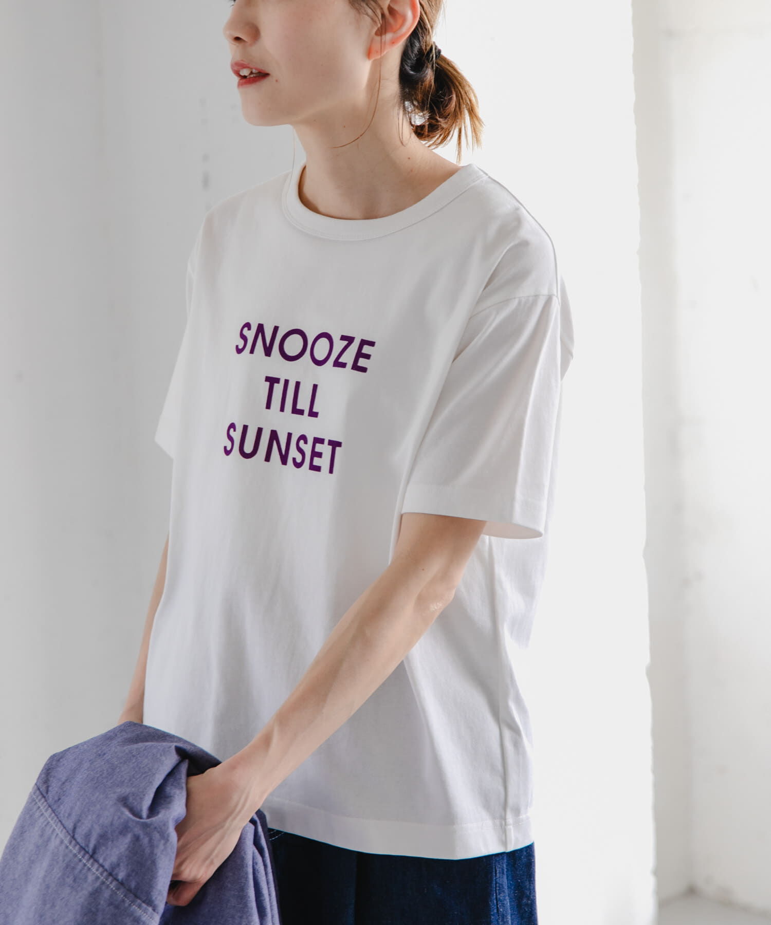URBAN RESEARCH DOORS「『一部WEB限定カラー』FORK&SPOON　フロッキーロゴショートスリーブTシャツ」|Tシャツ・カットソー|その他3
