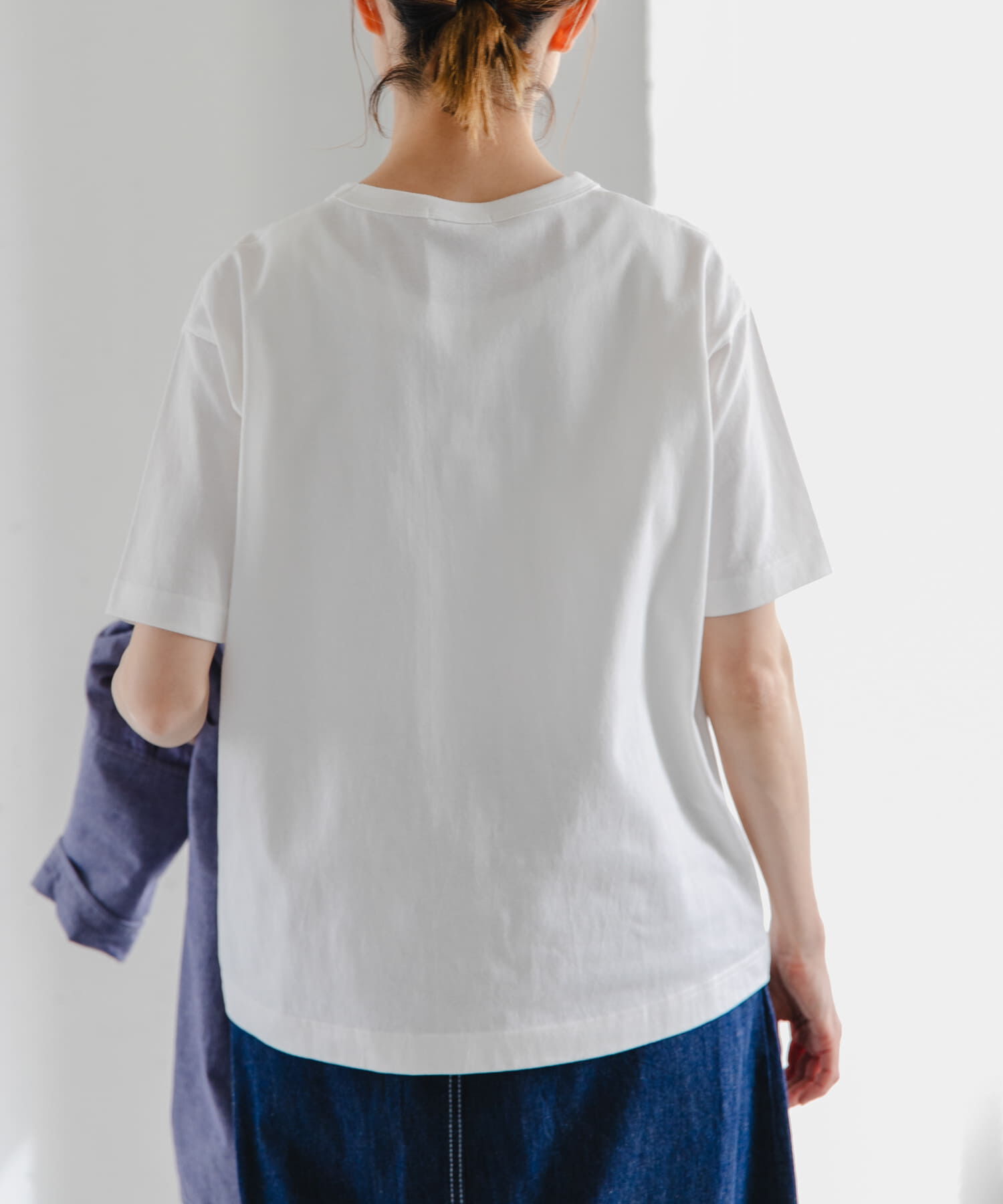 URBAN RESEARCH DOORS「『一部WEB限定カラー』FORK&SPOON　フロッキーロゴショートスリーブTシャツ」|Tシャツ・カットソー|
