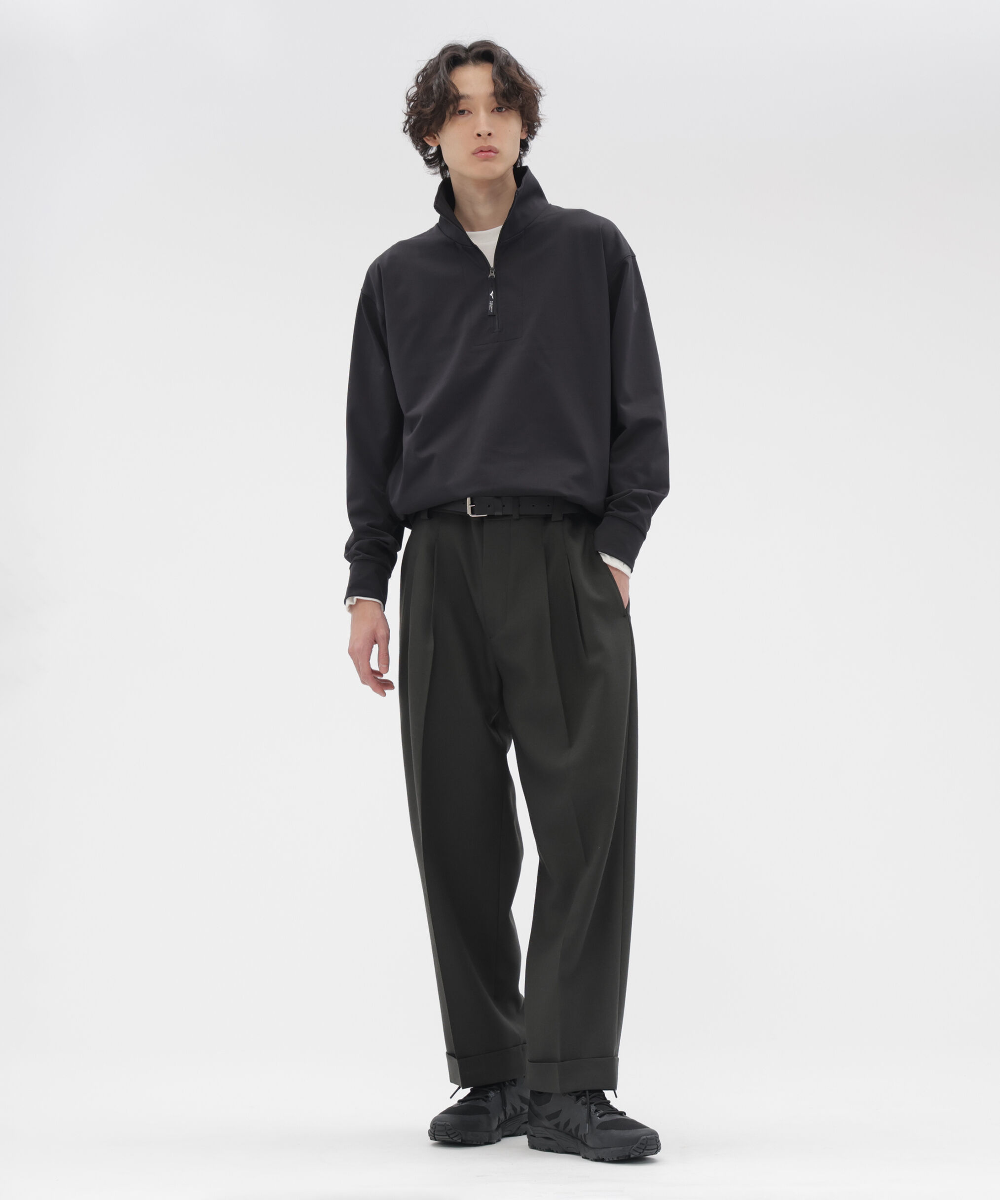 MARGARET HOWELL「DOUBLE TWISTED WOOL TROUSERS」|その他|