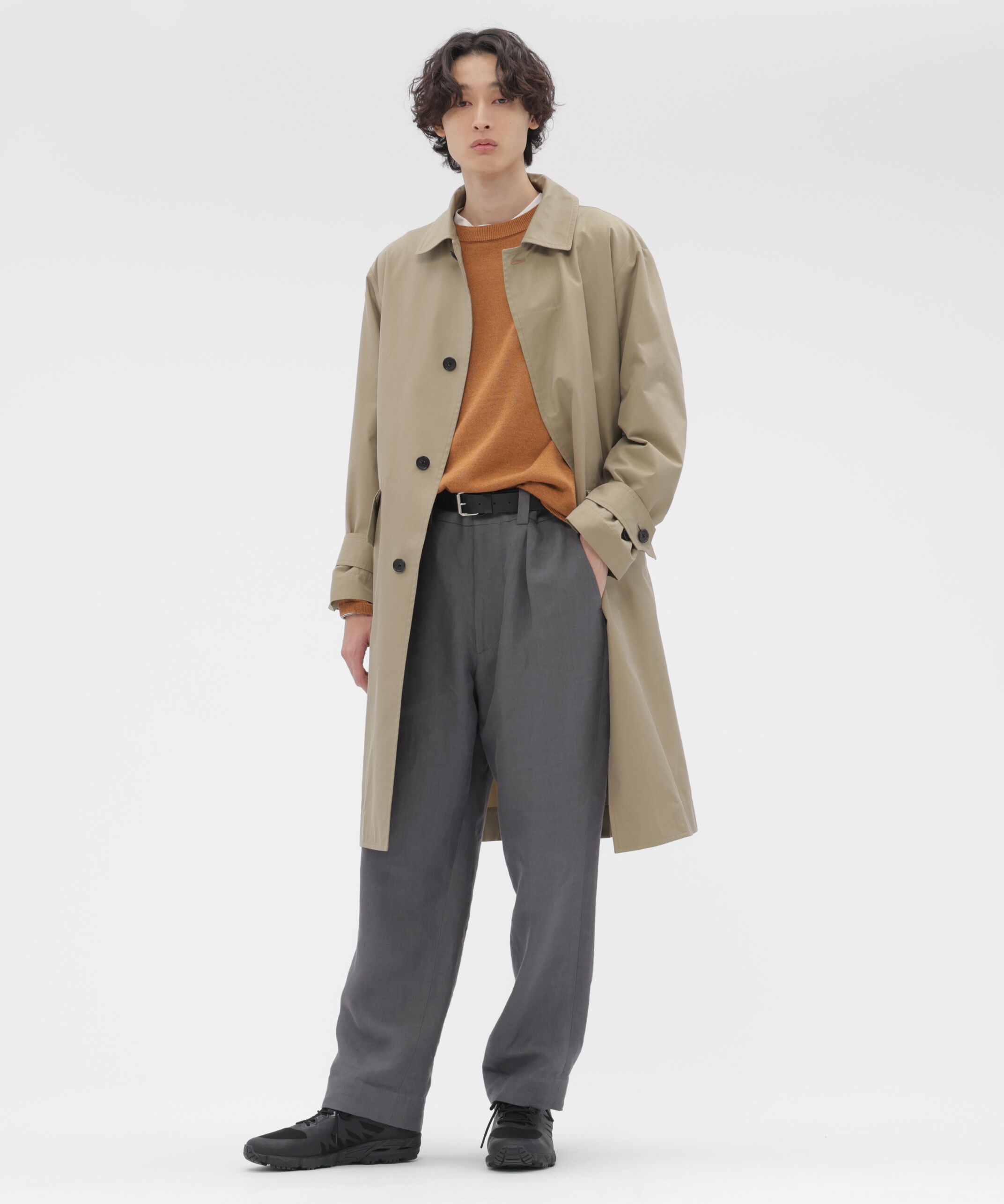 MARGARET HOWELL「COMPACT LINEN TWILL TROUSERS」|その他|