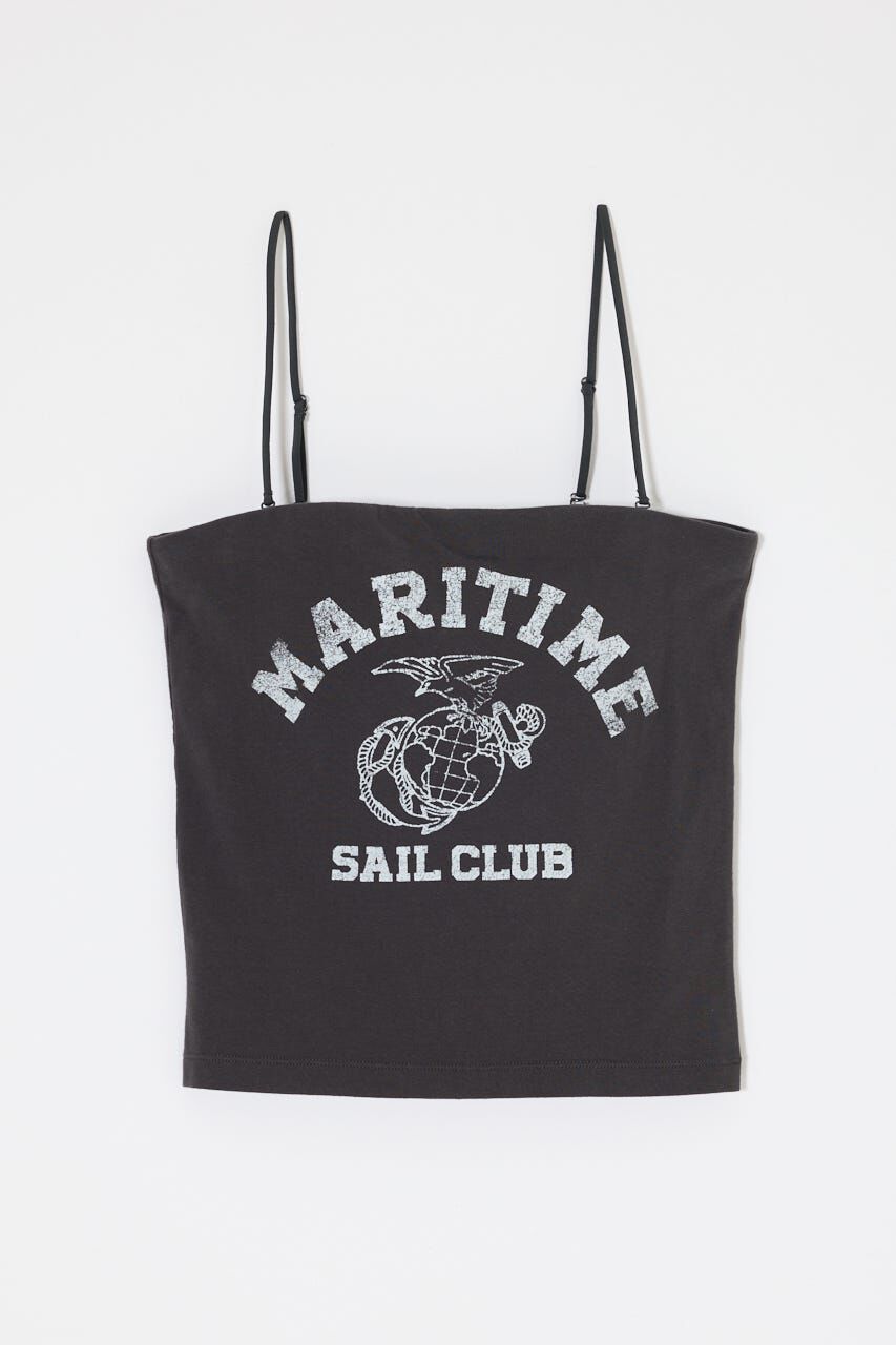MOUSSY「MARINE BARE トップス」|チューブトップ|L/BLK1