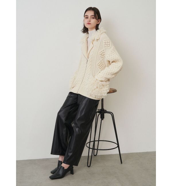 ELENDEEK「WIDE STRAIGHT LEATHER PT」|その他|