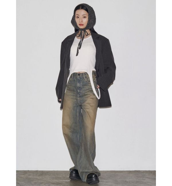 EMODA「【VEQUM】RIM WIDE JEANS」|デニム|