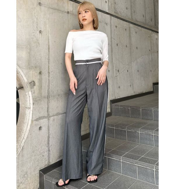 MURUA「カットオフストレートパンツ」|その他|