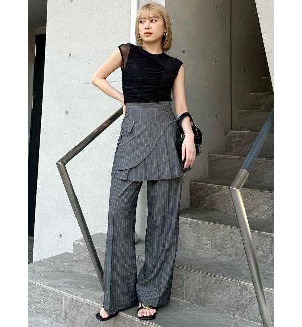 MURUA「カットオフストレートパンツ」|その他|