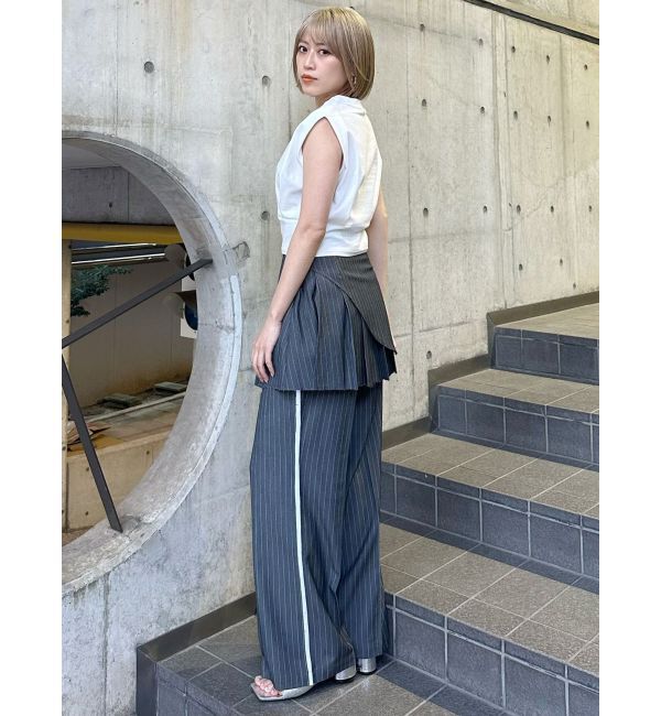 MURUA「カットオフストレートパンツ」|その他|