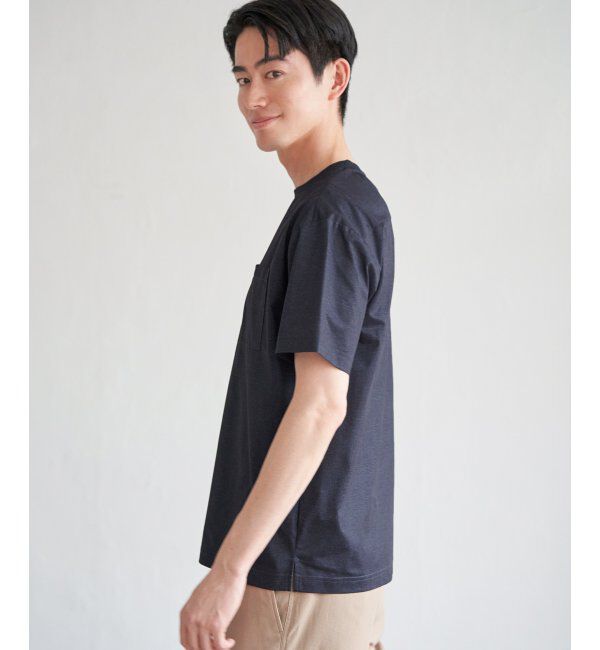 ikka「GOKU楽AIRポケットTシャツ」|Tシャツ・カットソー|