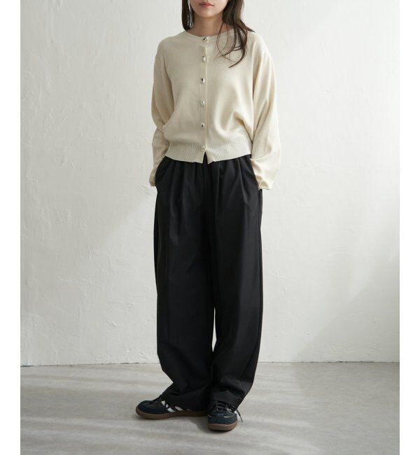 VENCE share style「ニュアンスボタンカーディガン」|カーディガン|