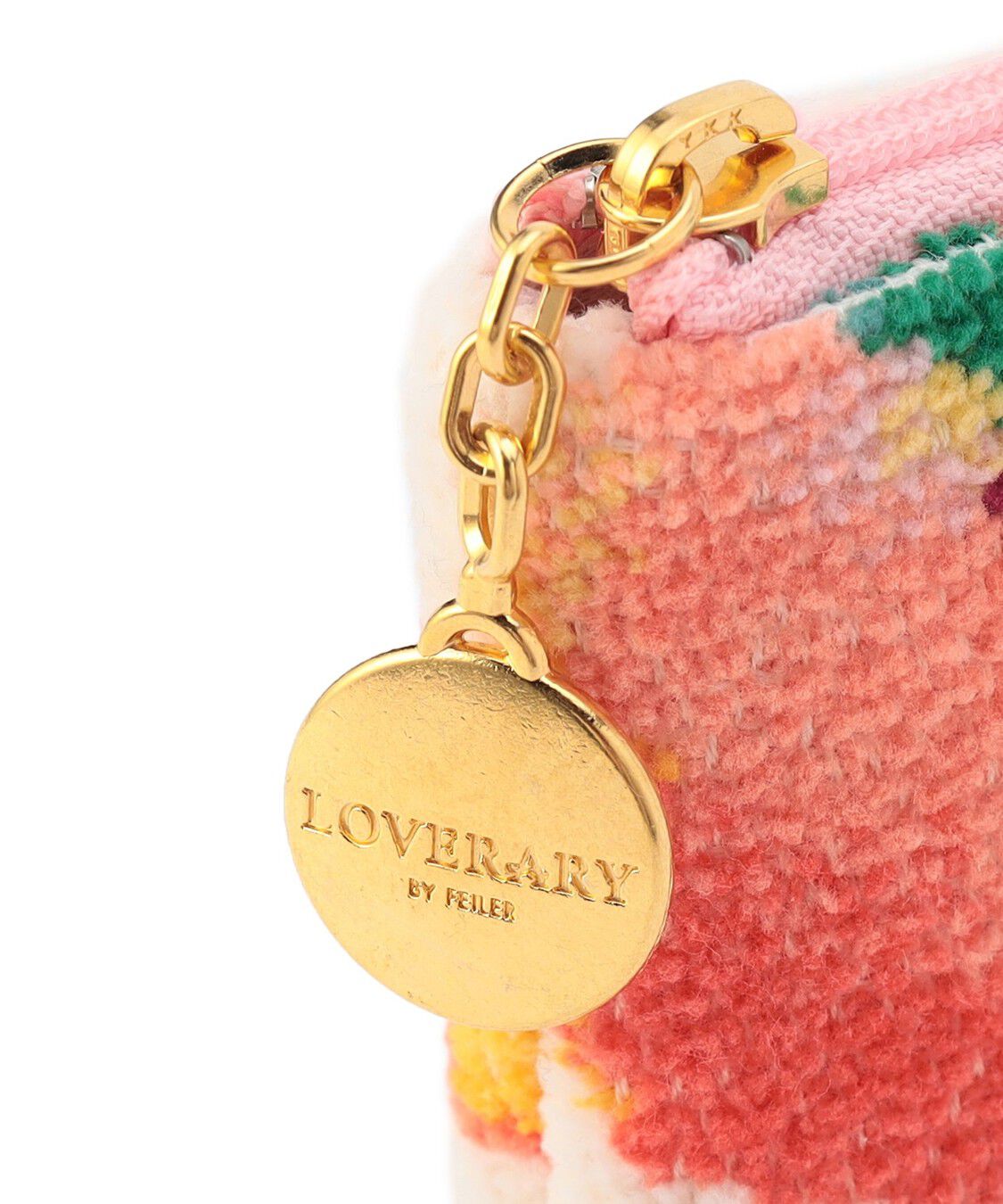 LOVERARY BY FEILER「ピーチドット　ティッシュポーチ　L/PCD-257351」|ポーチ|