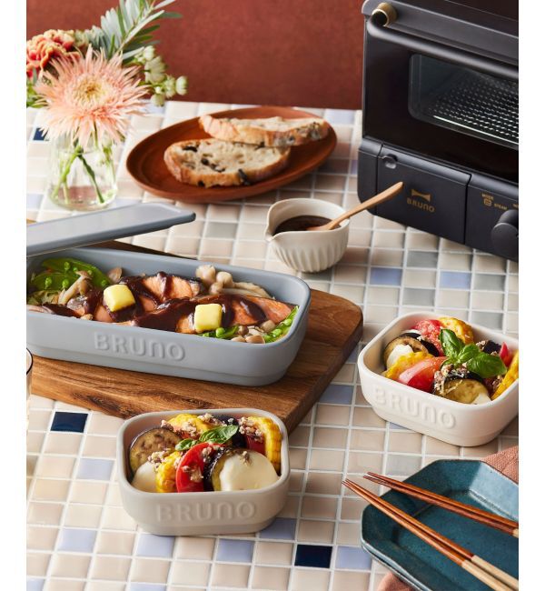 BRUNO「セラミック トースタークッカー S」|食器・キッチングッズ|