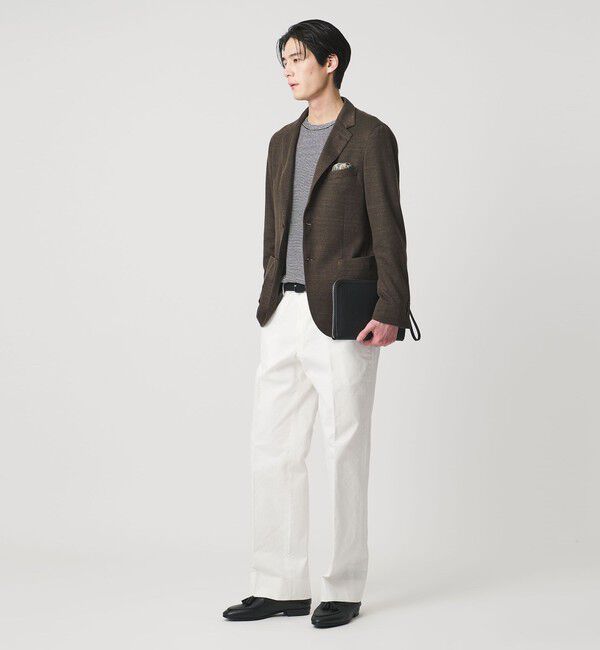 UNITED ARROWS「レザー クラッチバッグ」|クラッチバッグ|