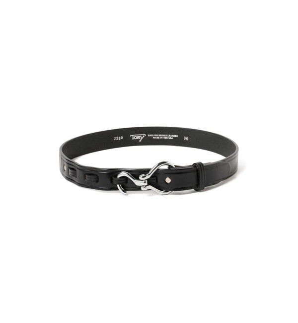 BEAMS「TORY LEATHER / 1/4 Bridle Leather Hoof Pick Belt」|ベルト|