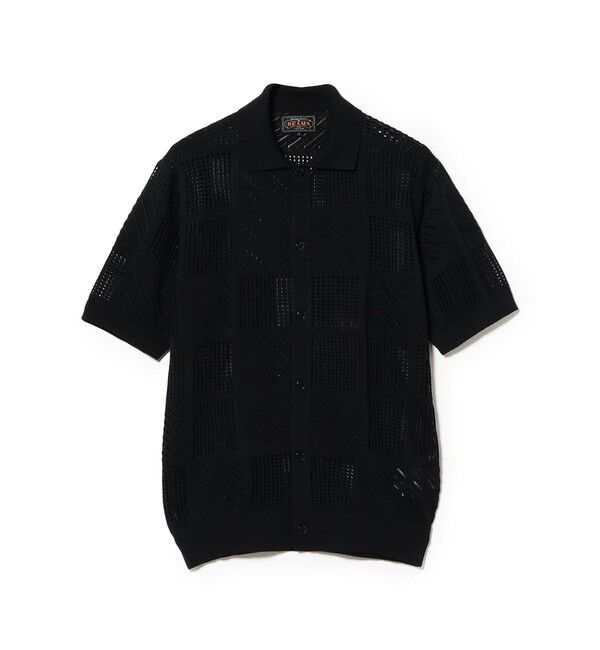 BEAMS PLUS「Full Button Polo Mesh」|ポロシャツ|
