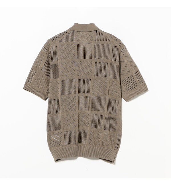 BEAMS PLUS「Full Button Polo Mesh」|ポロシャツ|
