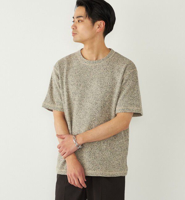 SHIPS Colors 「SHIPS Colors:ローゲージ カノコ Tシャツ◇」|Tシャツ・カットソー|ナチュラル