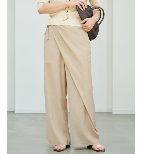 Plage「Wrap 2way パンツ」|その他|ベージュ