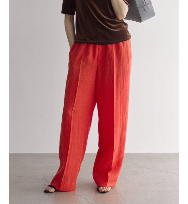 VERMEIL par iena「《予約》Dry Poplin イージーパンツ」|その他|