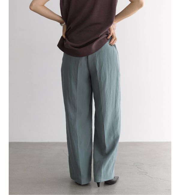 VERMEIL par iena「《予約》Dry Poplin イージーパンツ」|その他|