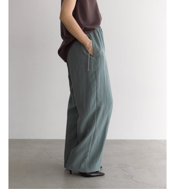 VERMEIL par iena「《予約》Dry Poplin イージーパンツ」|その他|