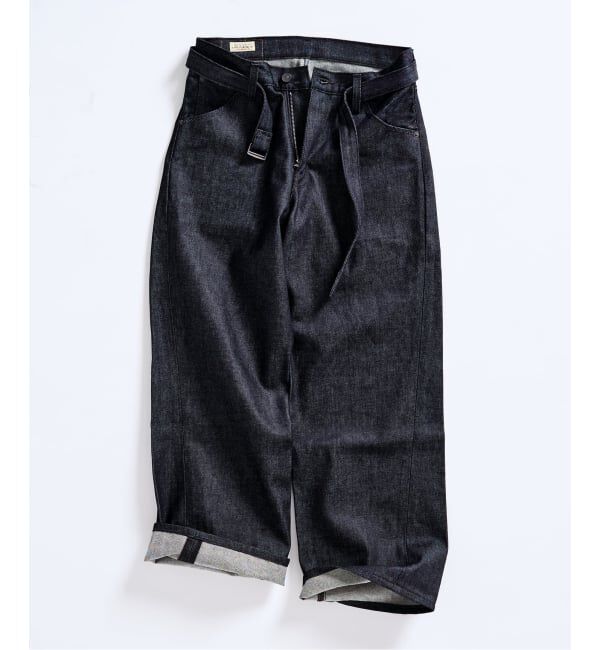 417 EDIFICE「追加 LEVI&rsquo;S(R)/リーバイス(R) 別注 TWISTED BELTED デニムパンツ L30」|デニム|