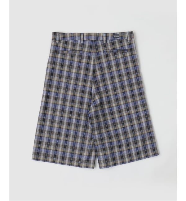 PULP「ERL / イーアールエル UNISEX CHECK SHORTS WOVEN」|その他|