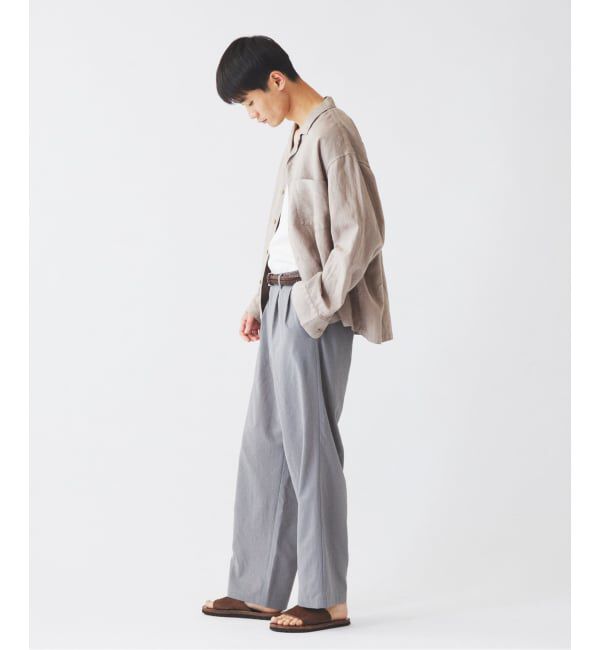 JOURNAL STANDARD relume「RIRANCHA(R)/ リランチェ シアー ワイドスラックス」|スラックス|