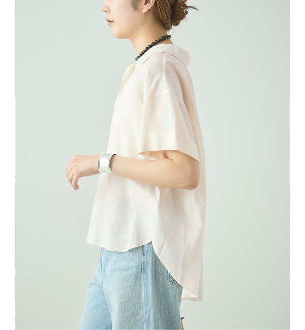 journal standard L'essage「The Loom/ザ ルーム  BACK TUCK SHIRT シャツ TL18UO-WH11」|シャツ・ブラウス|