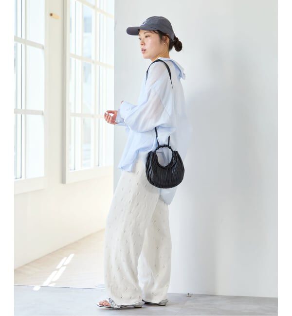 U by SPICK&SPAN「リネンコンエアリーローンオーバーシャツ」|シャツ・ブラウス|
