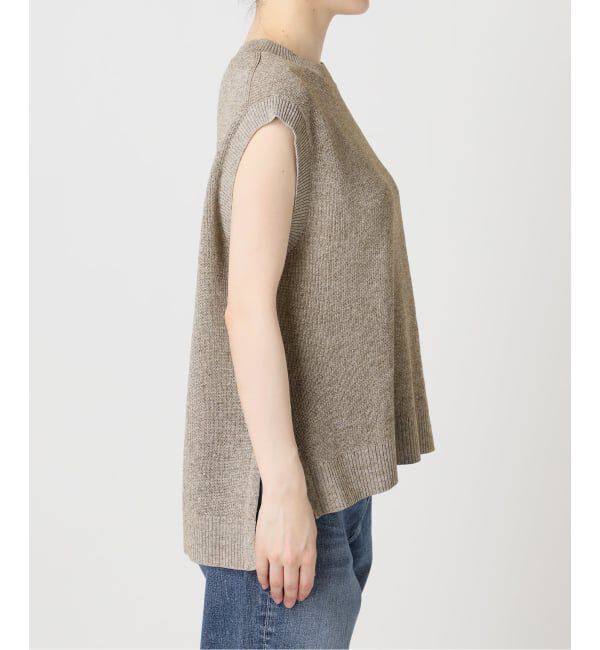 Spick and Span「《手洗い可》リネンミックスフレンチプルオーバー」|ニット・セーター|