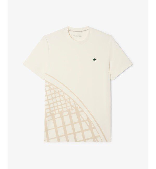 LACOSTE「ラケットグラフィックウルトラドライTシャツ」|Tシャツ・カットソー|