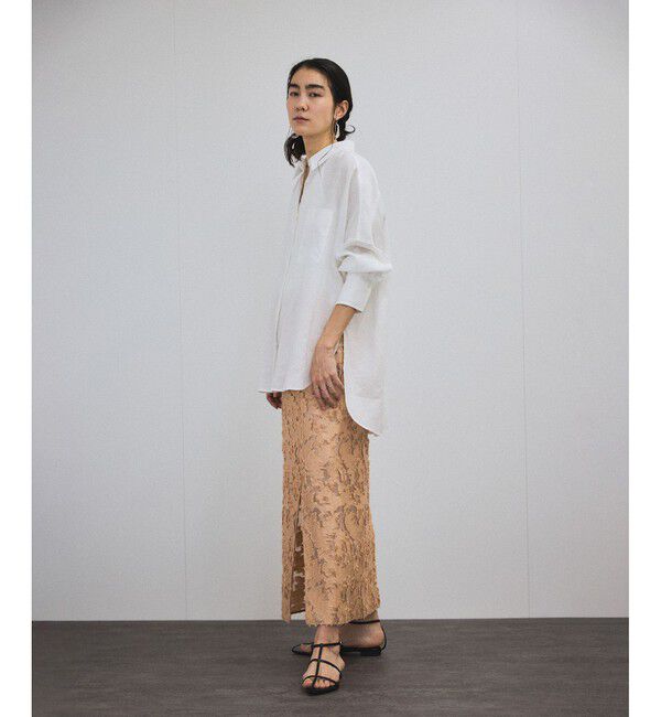 SALON adam et rope'「リネンオーバーシャツ［GENTLE LINEN］」|シャツ・ブラウス|