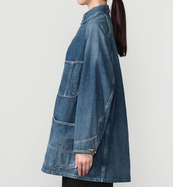  「orSlow | LOOSE FIT DENIM COVERALL WOMEN」|テーラードジャケット|