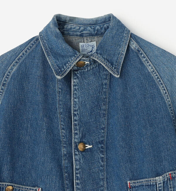  「orSlow | LOOSE FIT DENIM COVERALL WOMEN」|テーラードジャケット|