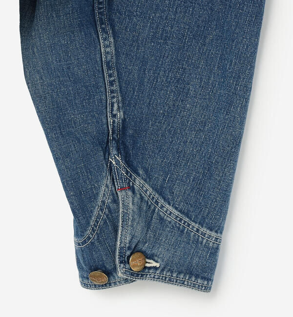  「orSlow | LOOSE FIT DENIM COVERALL WOMEN」|テーラードジャケット|