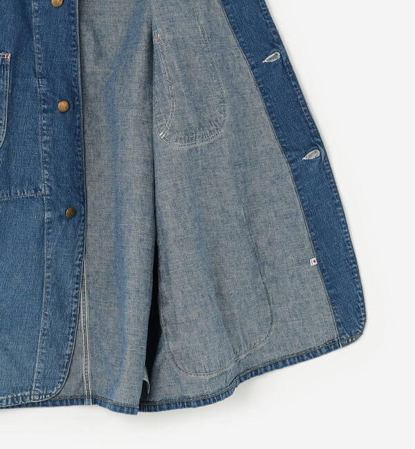  「orSlow | LOOSE FIT DENIM COVERALL WOMEN」|テーラードジャケット|