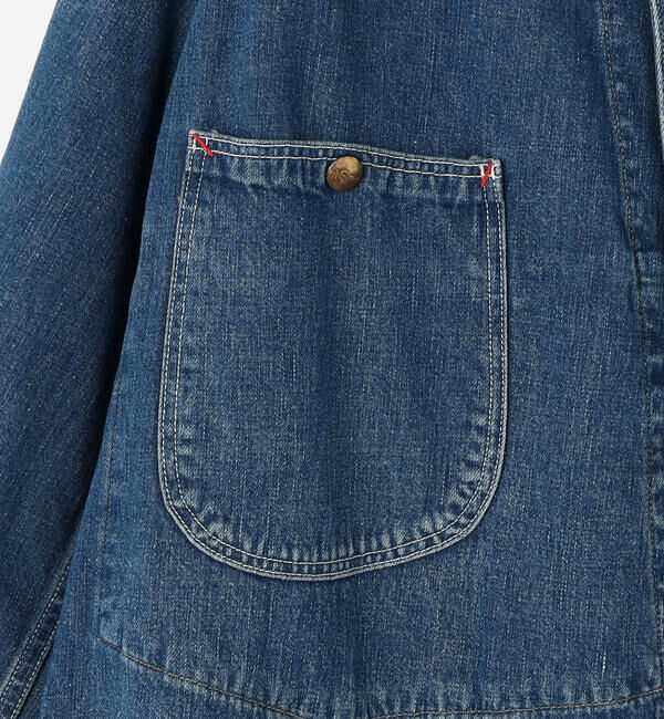  「orSlow | LOOSE FIT DENIM COVERALL WOMEN」|テーラードジャケット|