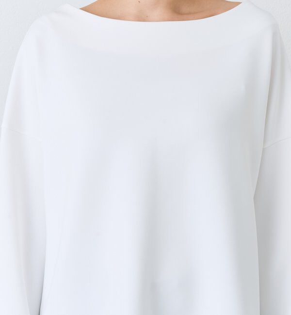  「予約【接触冷感/紫外線防止/防シワ】ダンボールボートネックプルオーバー」|Tシャツ・カットソー|