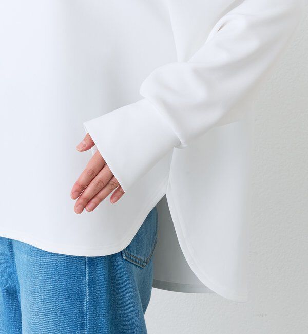  「予約【接触冷感/紫外線防止/防シワ】ダンボールボートネックプルオーバー」|Tシャツ・カットソー|